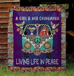 VB Chihuahua 2003 15 Quilt Blanket
