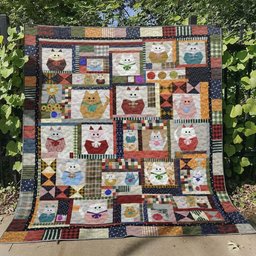 Cat HM250605 Quilt Blanket