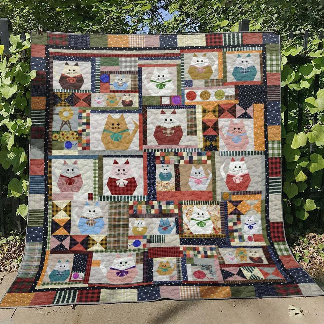 Cat HM250605 Quilt Blanket