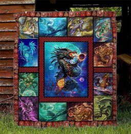 Dragon HM100516 Quilt Blanket