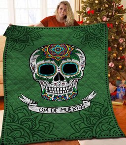 Day Of The Dead CLA05120860Q Quilt Blanket