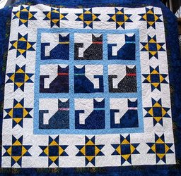 Cat CLA040124065 Quilt Blanket