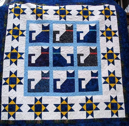 Cat CLA040124065 Quilt Blanket