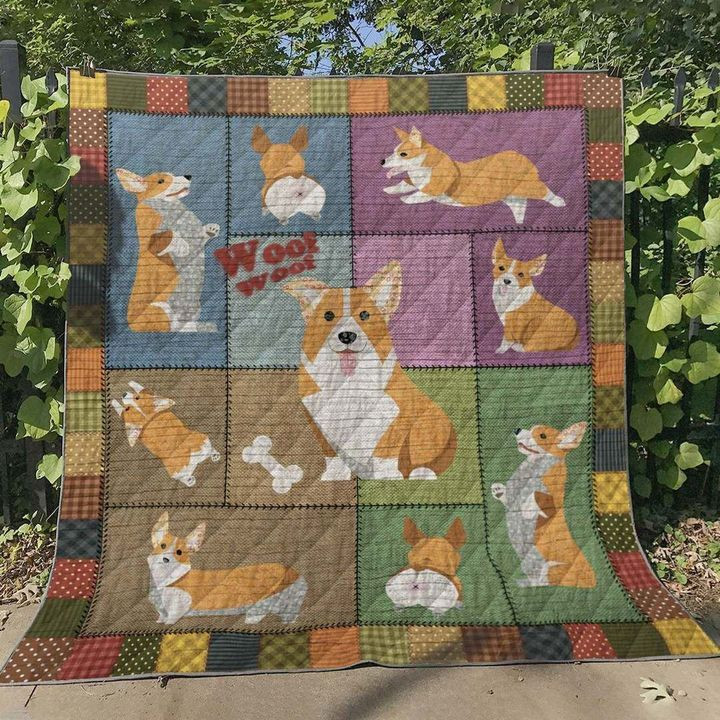 Corgi NT290518 Quilt Blanket
