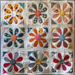 Daisy Flower TAI030524070 Quilt Blanket