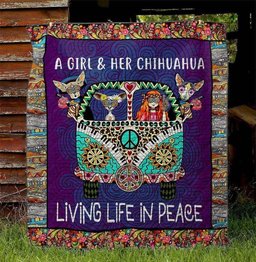 Chihuahua D9096 Quilt Blanket