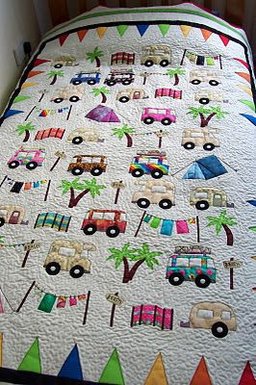 Camping Car CLA15112332 Quilt Blanket