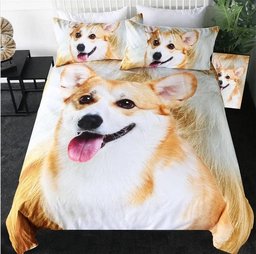 3d Fur Corgi CLH1410005B Bedding Sets