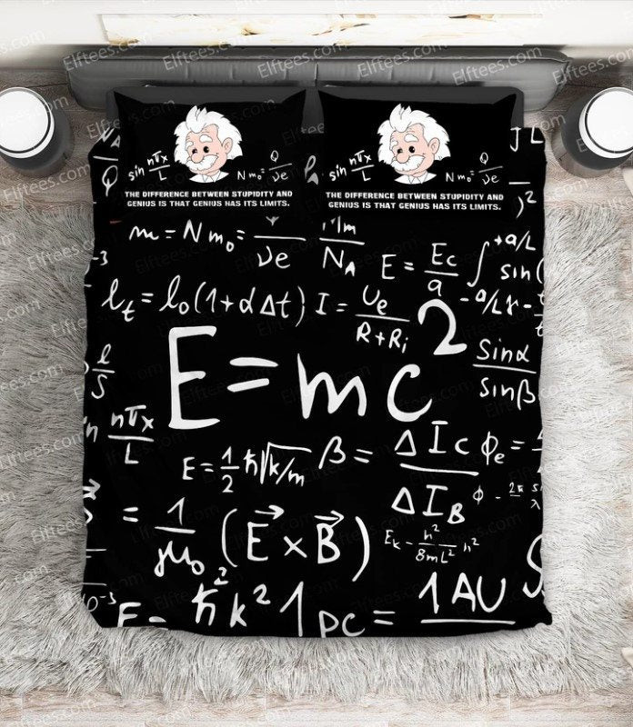 Albert Einstein Funny CLH0811009B Bedding Sets