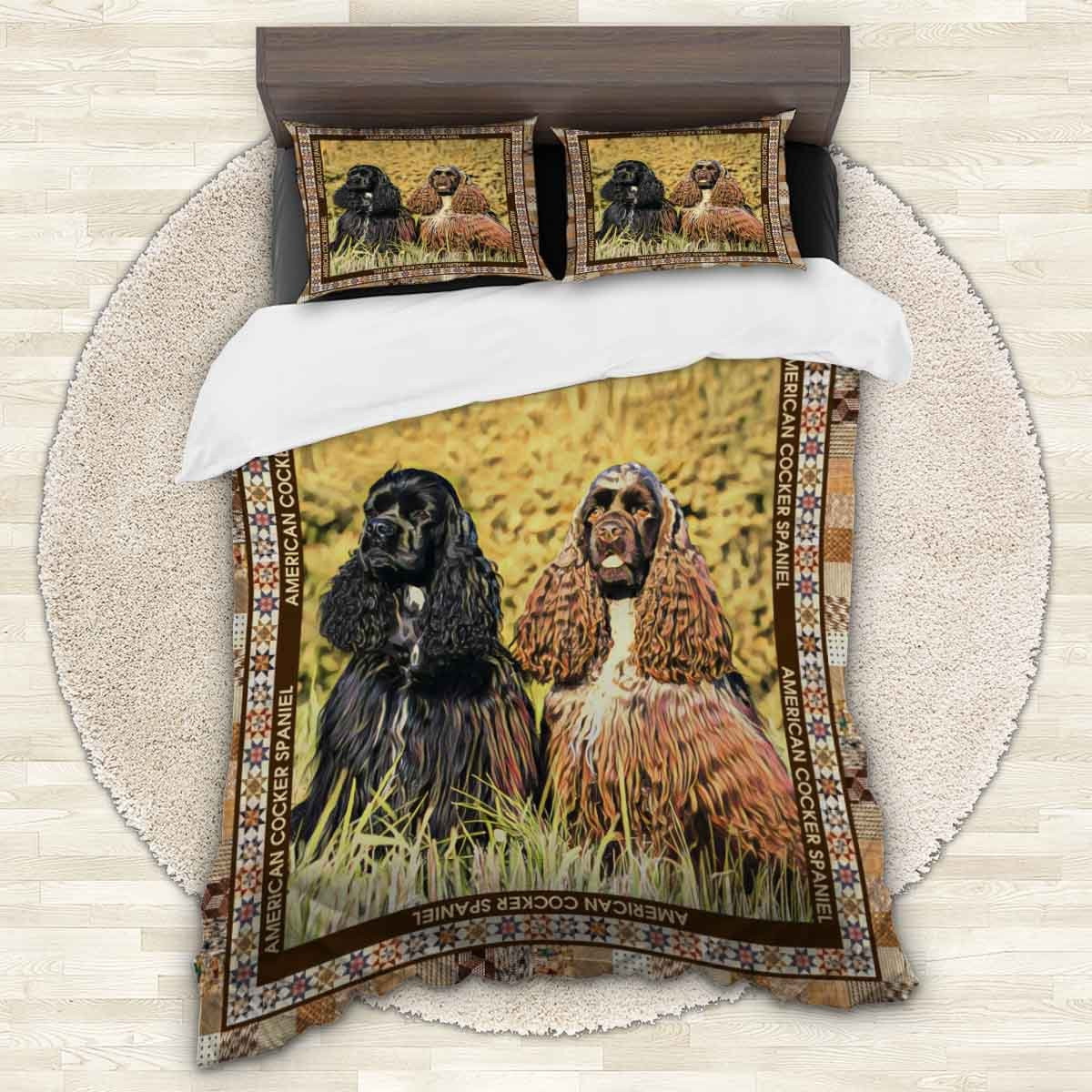 American Cocker Spaniel Friend CL09100013MDB Bedding Sets