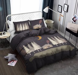 American Heritage Textiles Moonlit Cabin Rectangle CLA2609001B Bedding Sets