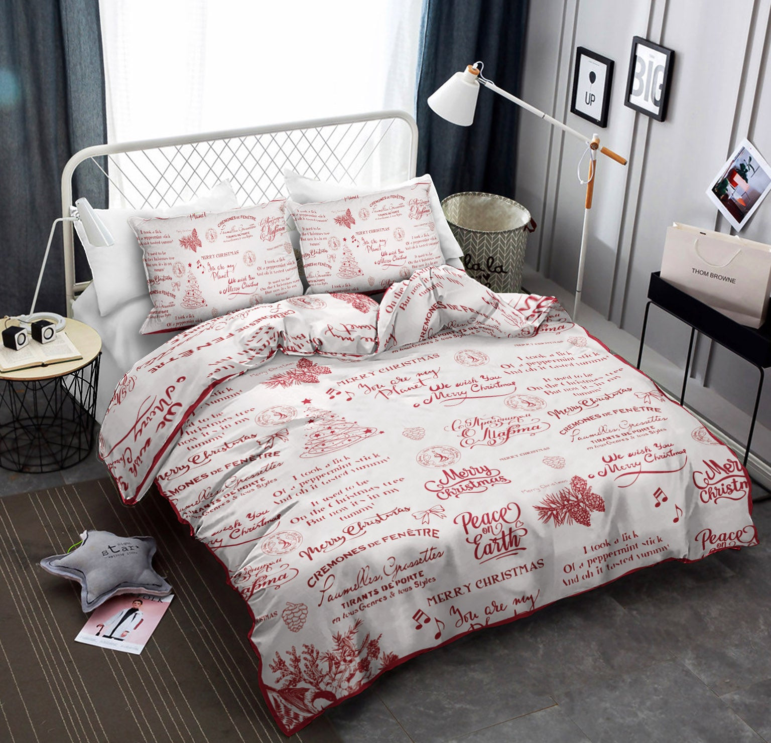 Azcozy Christmas CLA16110120B Bedding Sets