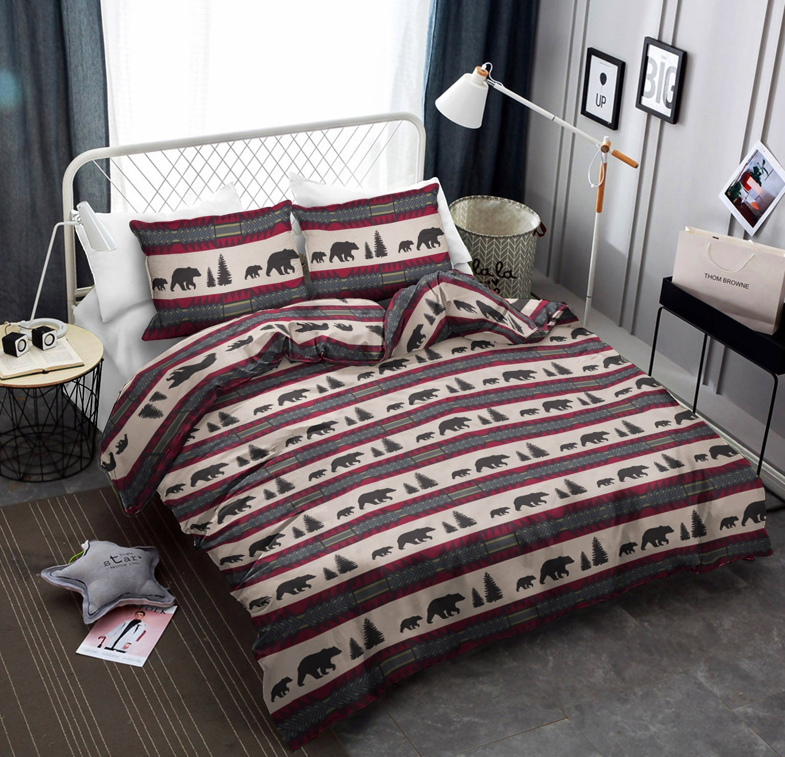 Bear Adventure CLA2609009B Bedding Sets