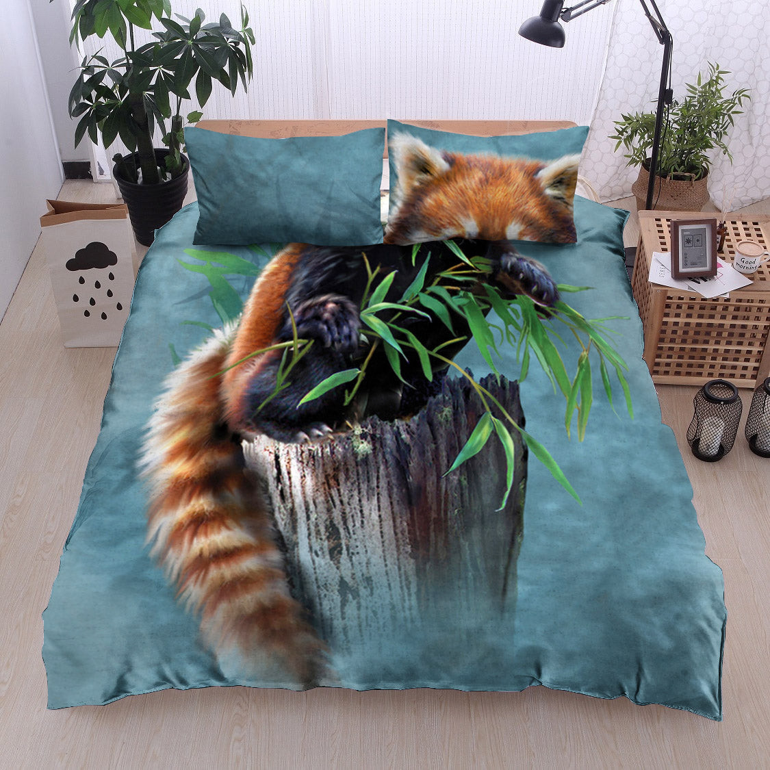 Bamboo Red Panda HN1411004B Bedding Sets