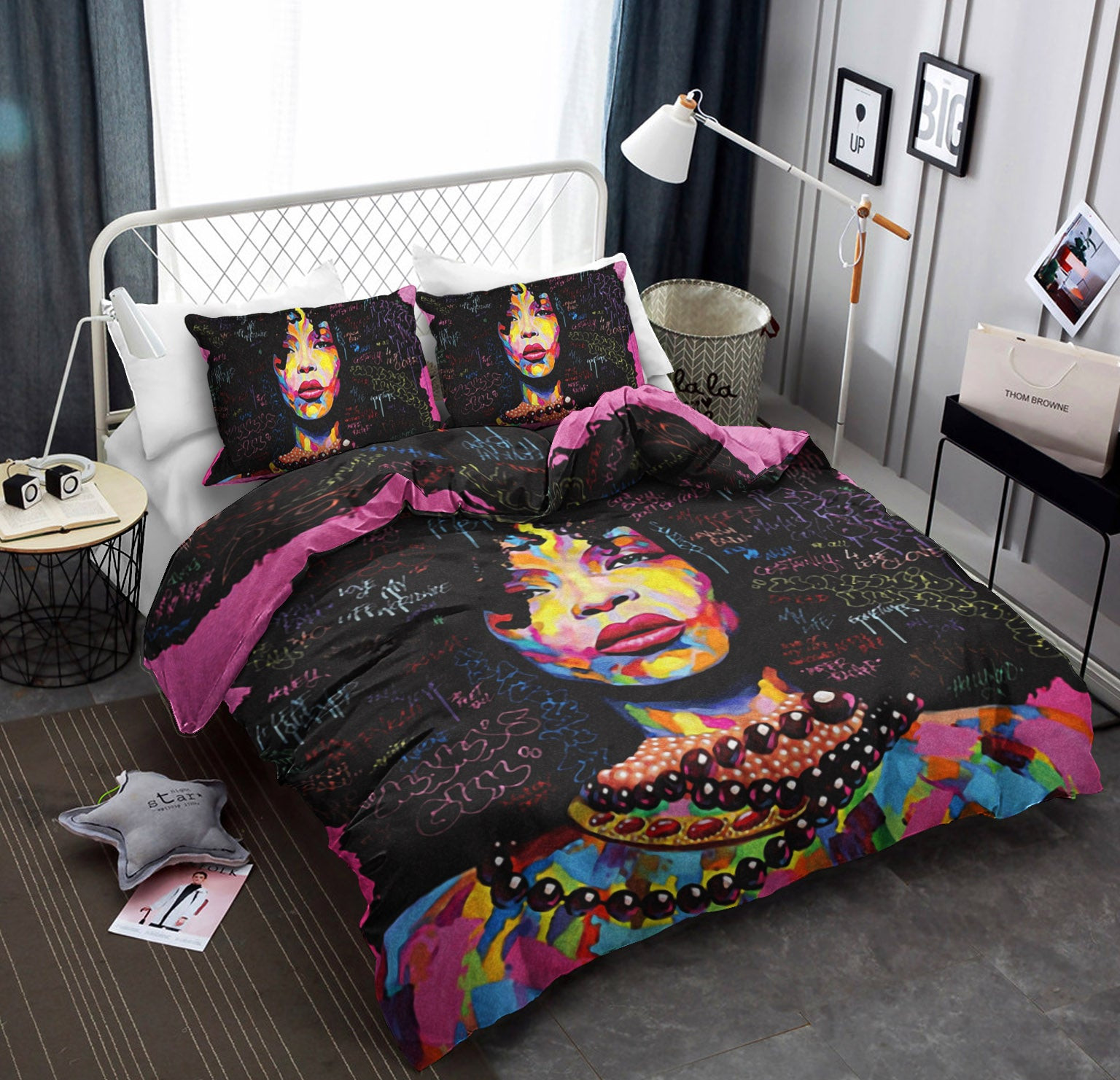 Black Women CL100808MD Bedding Sets