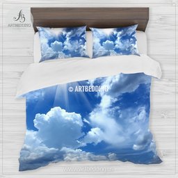 Beautiful Cloudy Blue Sky CL25100018MDB Bedding Sets