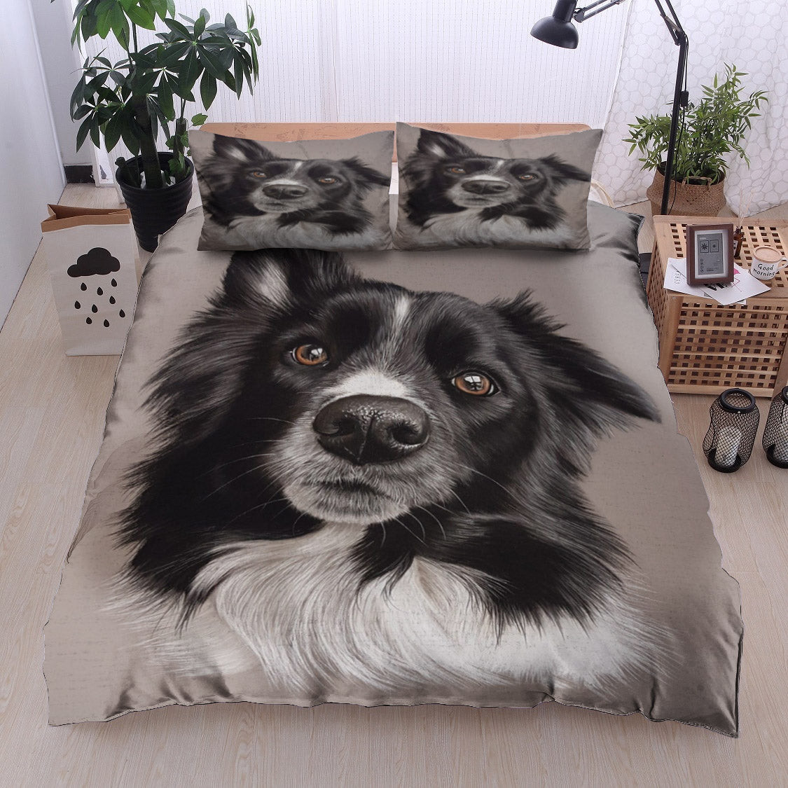 Border Collie HN21100024B Bedding Sets