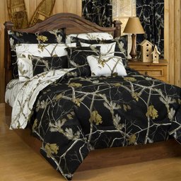 Black Camo CLM2810072B Bedding Sets