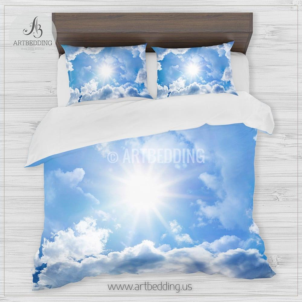 Blue Clouds CL25100034MDB Bedding Sets