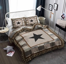 Black Check Star CLA16110458B Bedding Sets