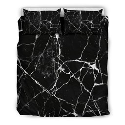 Black White Natural Marble CL16100091MDB Bedding Sets