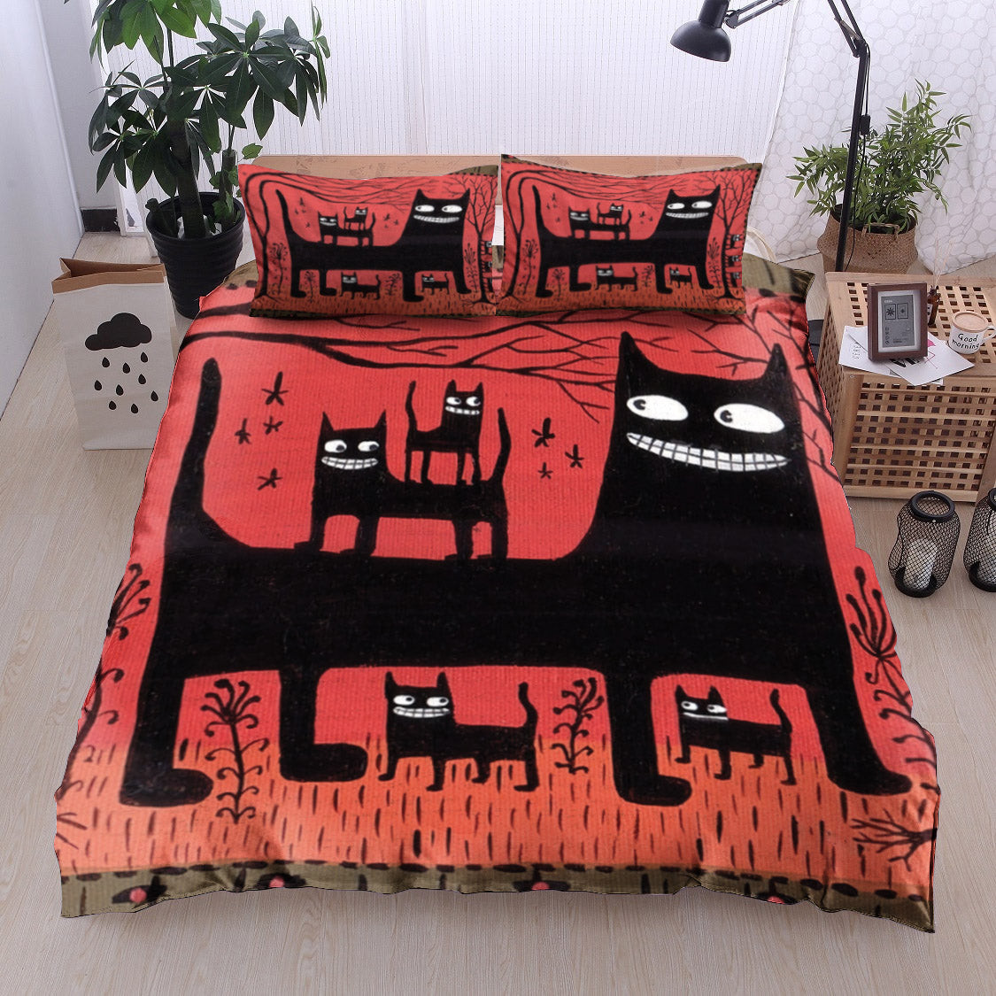 Black Cat DD12100011B Bedding Sets