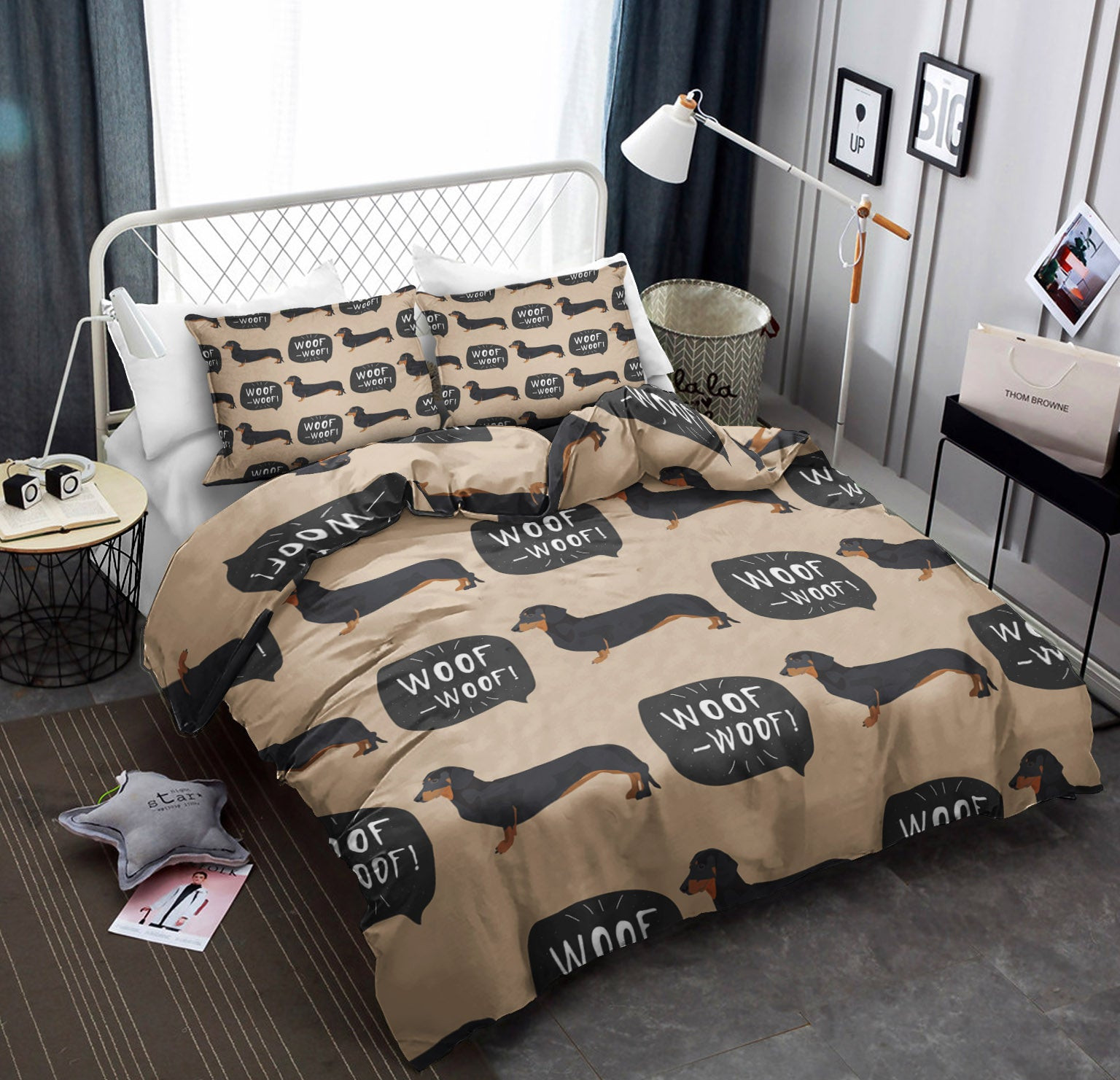 Dachshund CL150821MD Bedding Sets