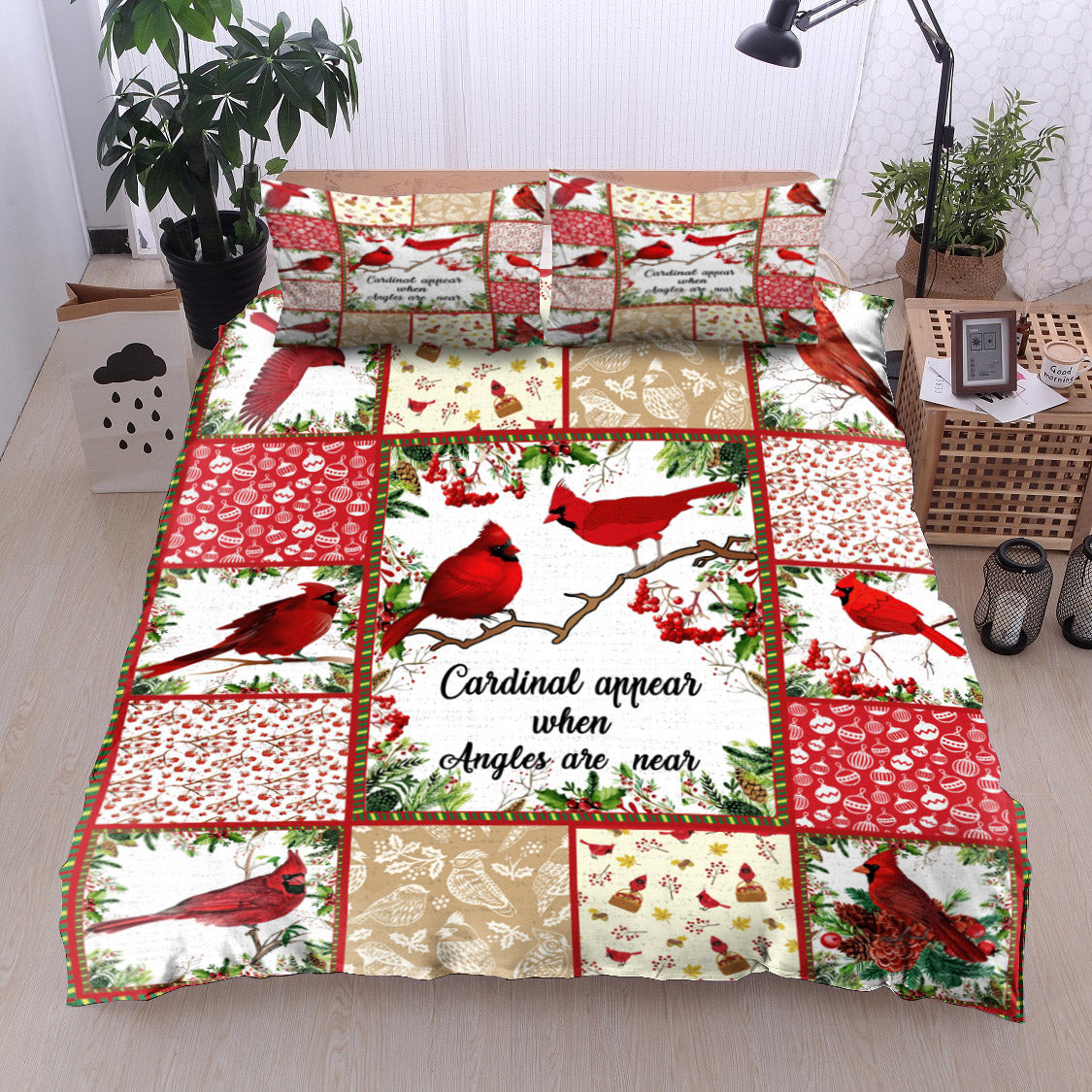 Cardinal Bird DD210930B Bedding Sets