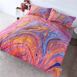 Colorful Swirl Marble CLH2211129B Bedding Sets