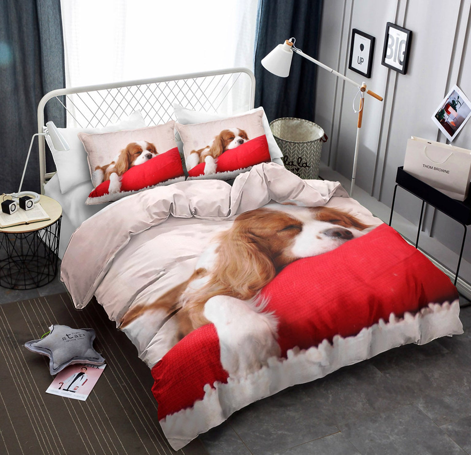Charles Cavalier Spaniel HN080940B Bedding Sets