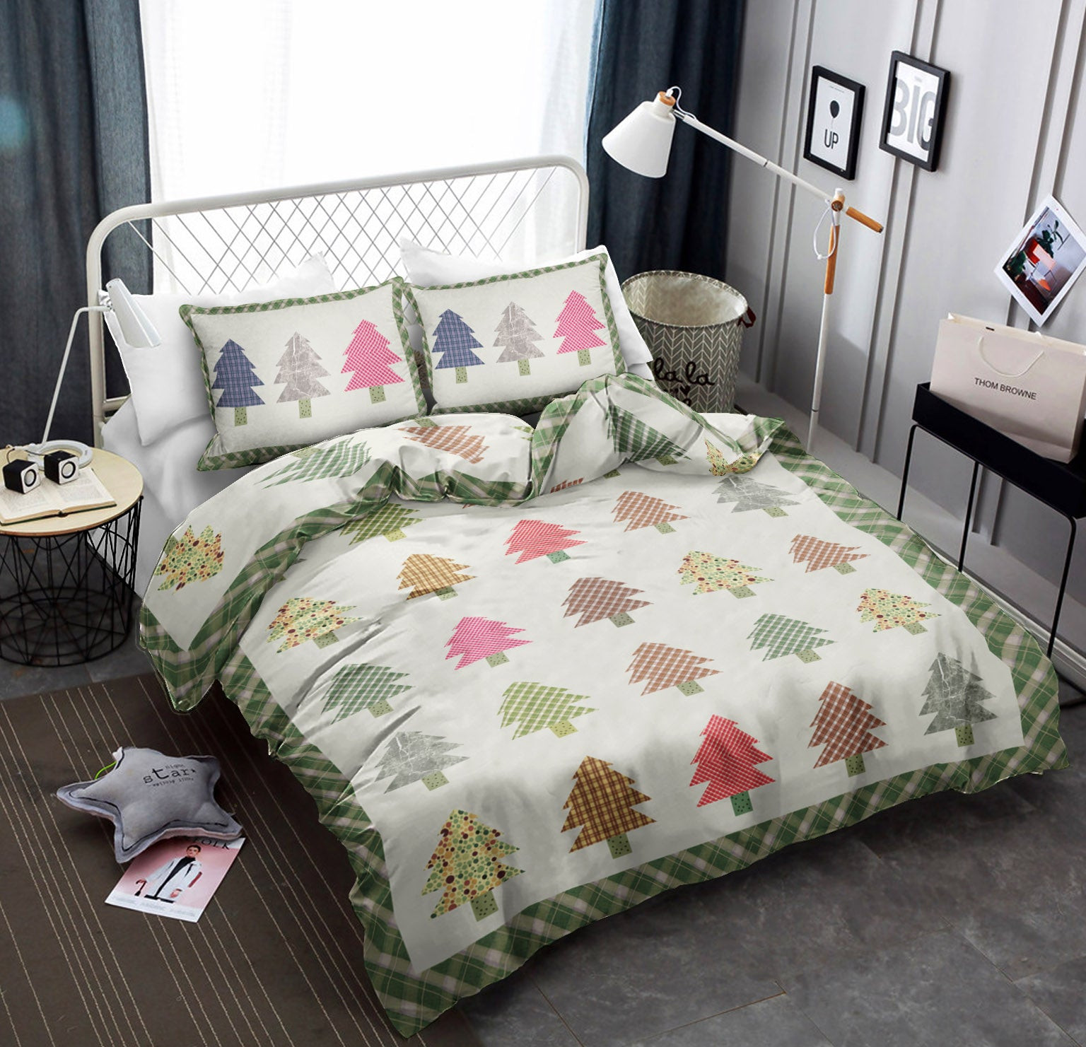 Colorful Christmas Tree CLM2510111B Bedding Sets