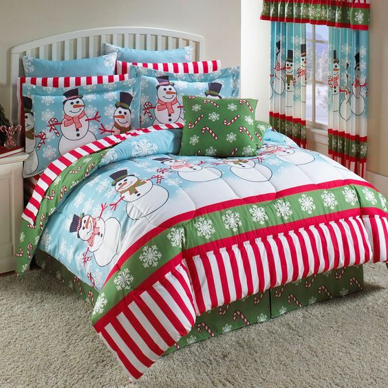 Christmas Snowman CLA3009119B Bedding Sets