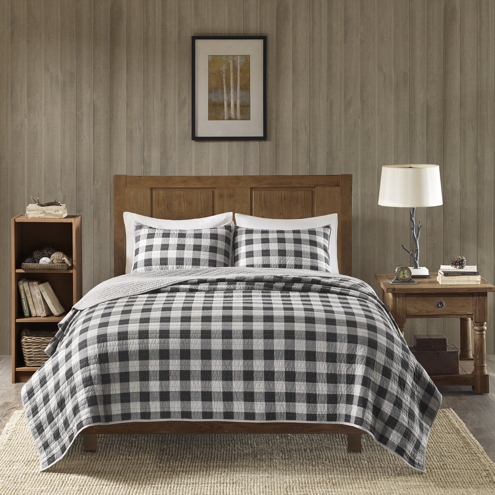 Buffalo Check Gray CLA0211048B Bedding Sets