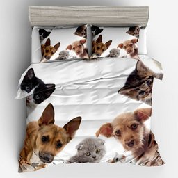 Dog Cat CL18100067MDB Bedding Sets