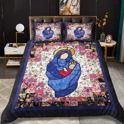 Christian Madonna Watercolor Bedding Sets MT080602ABS