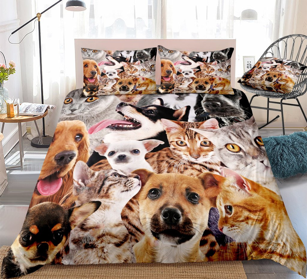 Cat And Dog CLH0312027B Bedding Sets