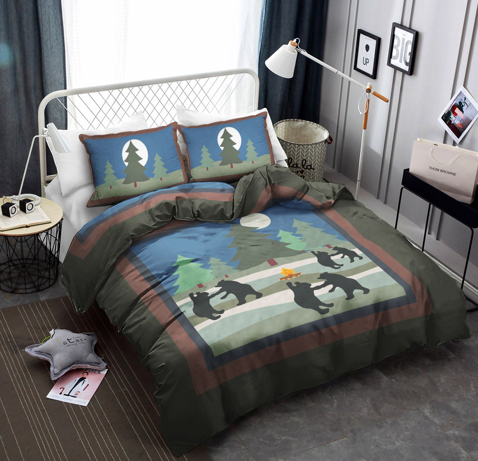 Bear Dance Lodge CLP2709016T Bedding Sets