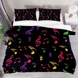 Colorful Music Note CLG1910037B Bedding Sets