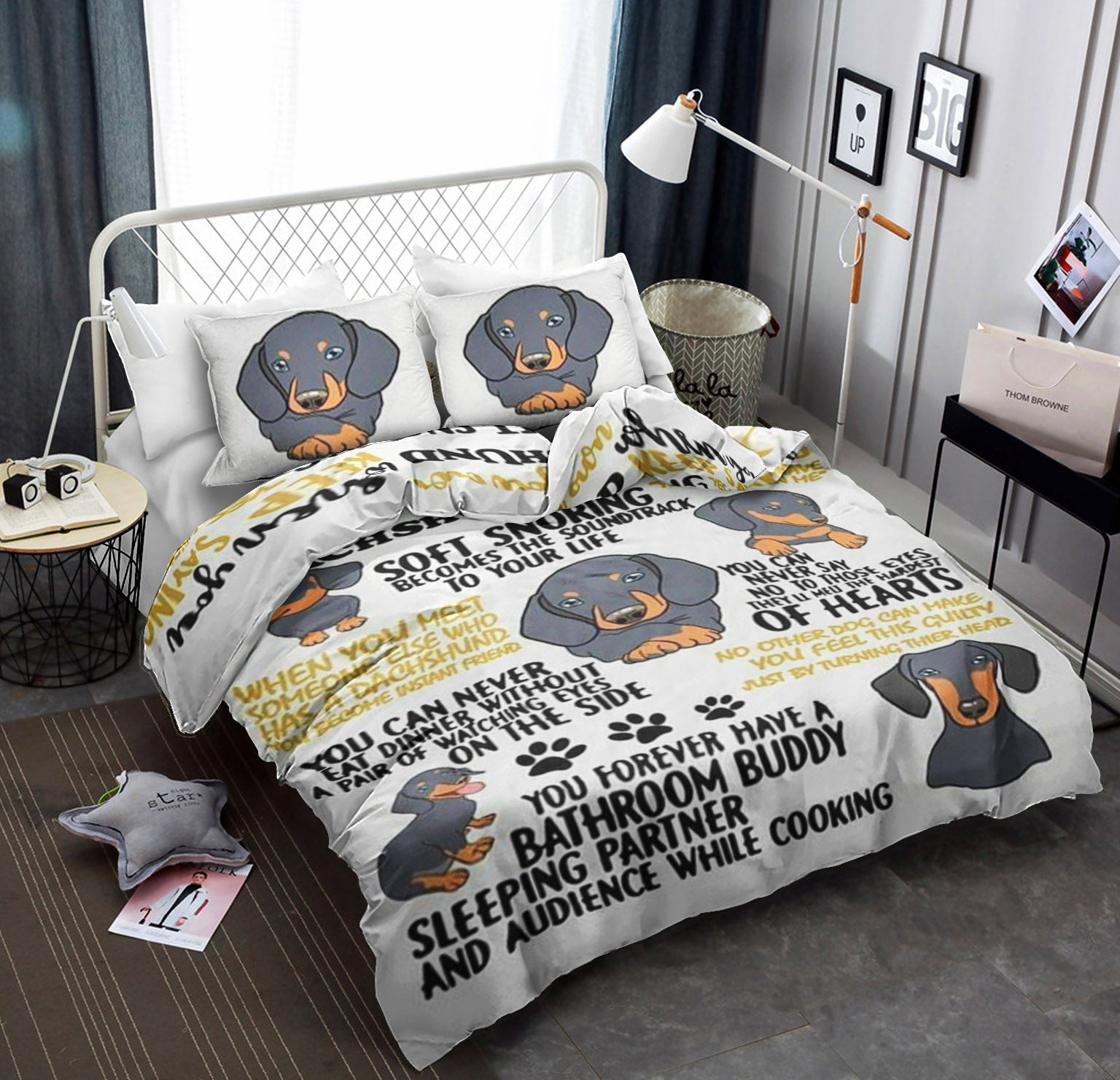 Dachshund BL050866B Bedding Sets
