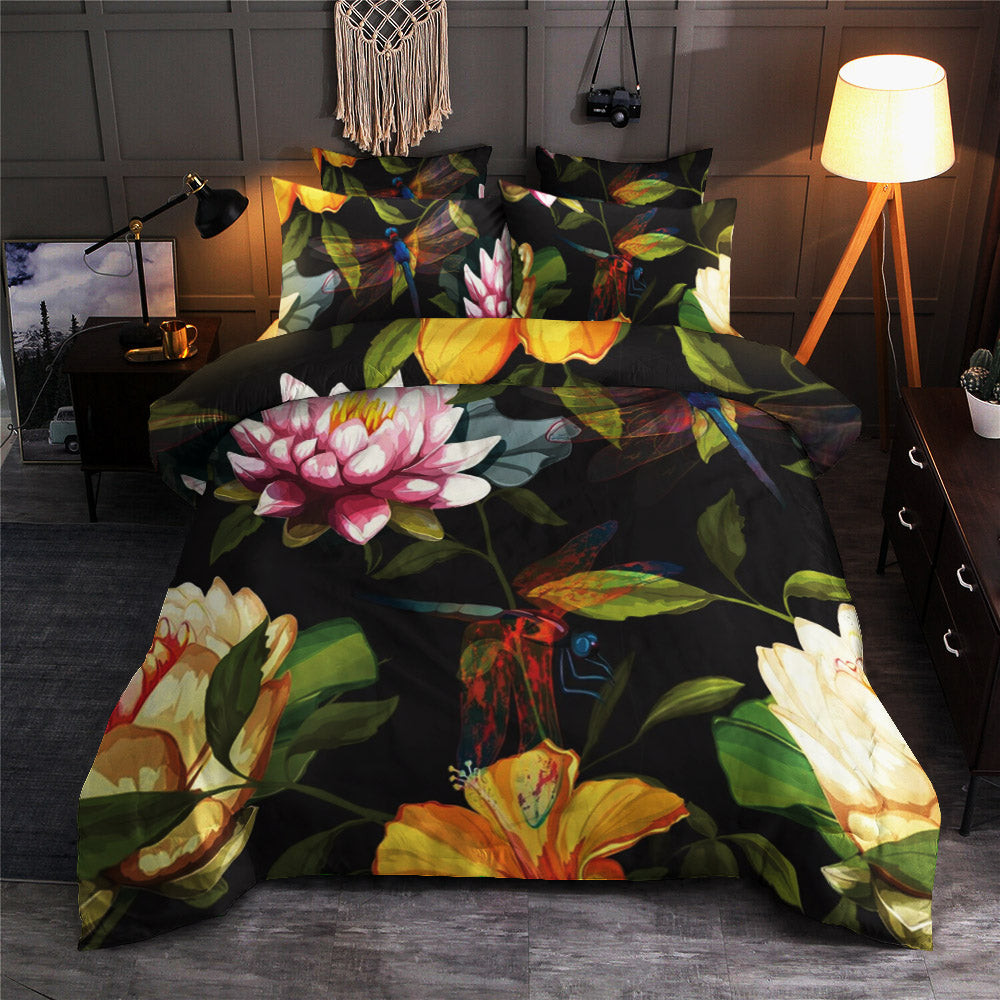 Dragonfly Flower HM1610037T Bedding Sets