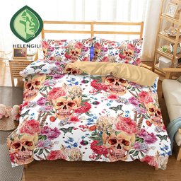 Floral Skull CLP0412039T Bedding Sets
