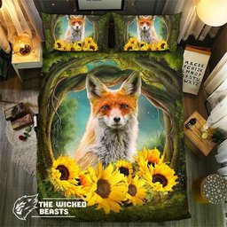 Fox And Sunflower CL09100138MDB Bedding Sets
