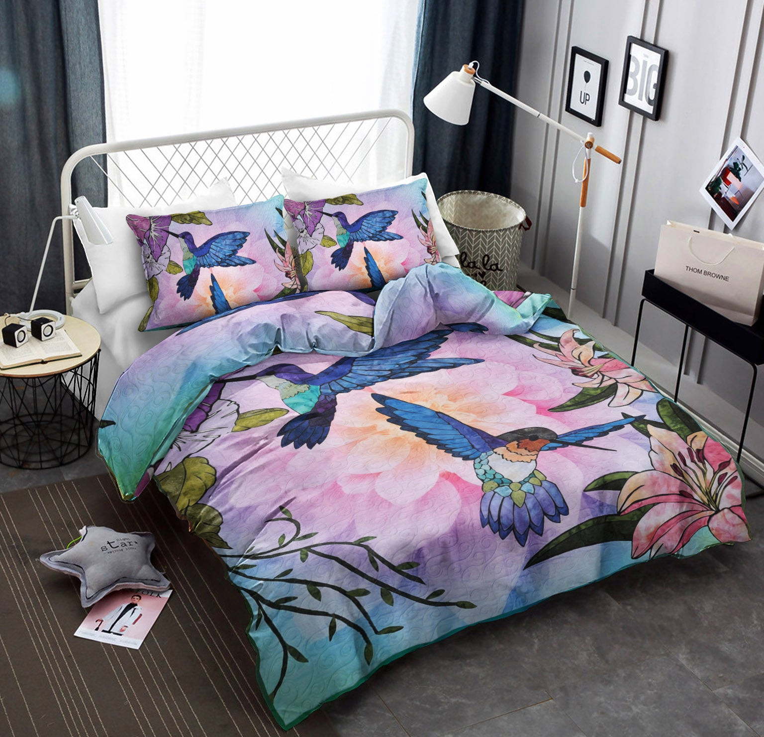 Humming Bird BT170824B Bedding Sets