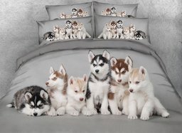 Husky Puppies CLM2510227B Bedding Sets