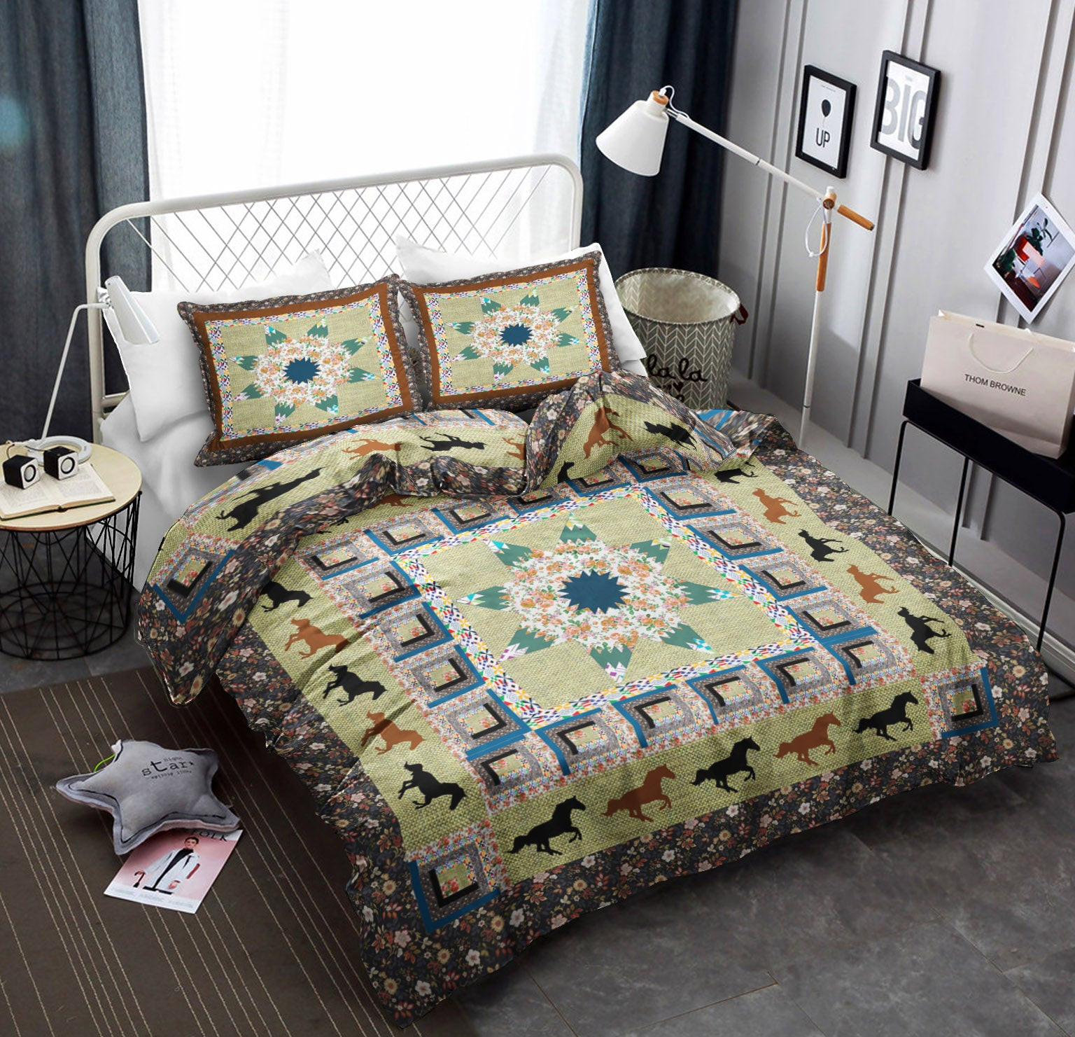 Horse Cowboy CLA2809255B Bedding Sets