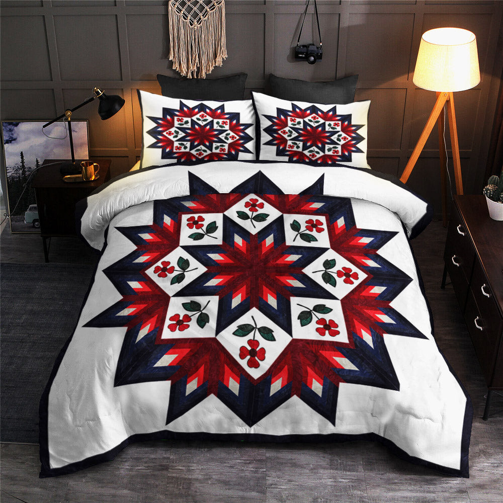 Log Cabin Broken Star & Flower Made Bedding Sets MT260505B