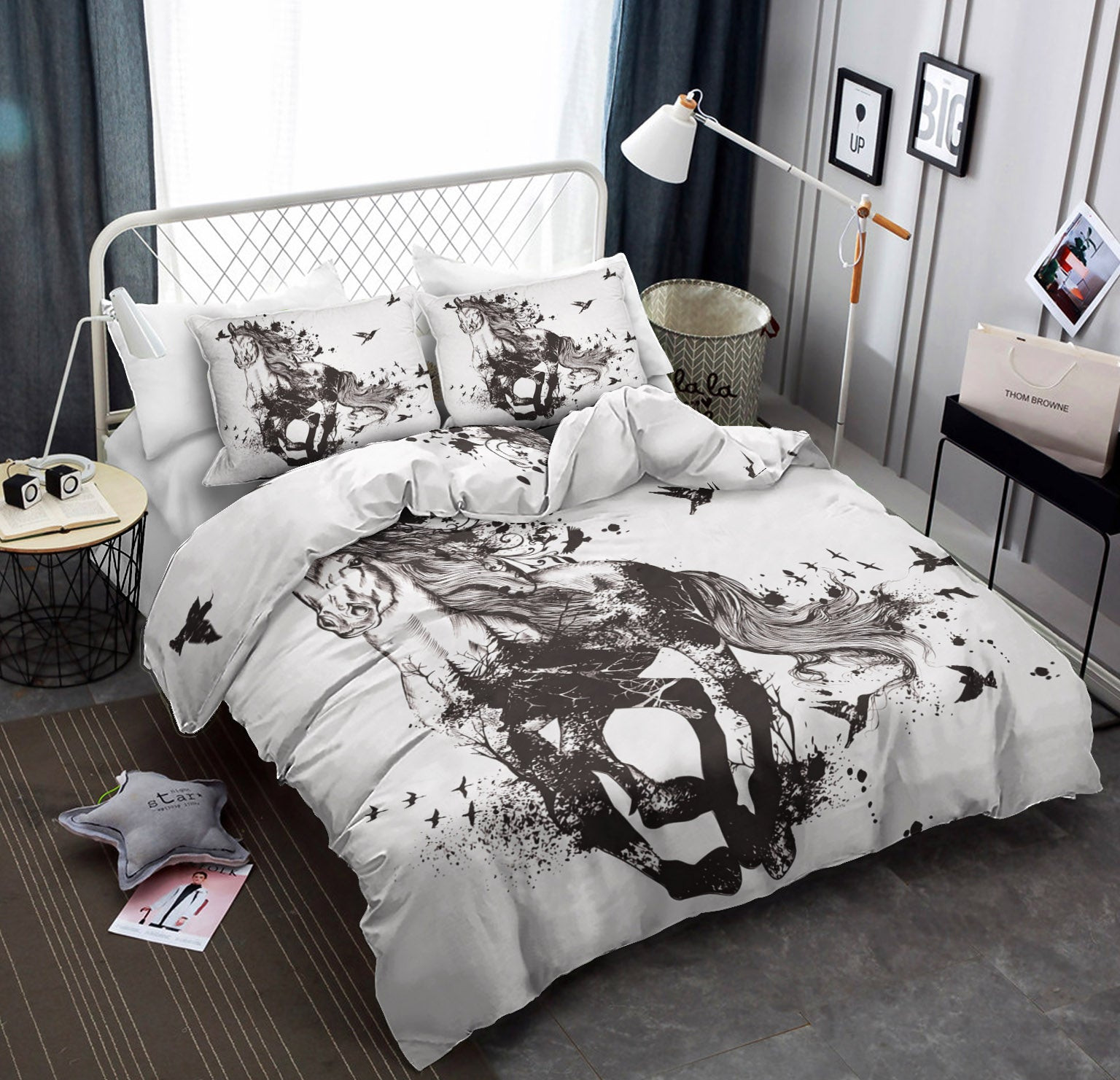 Horse Bird CL100873MD Bedding Sets