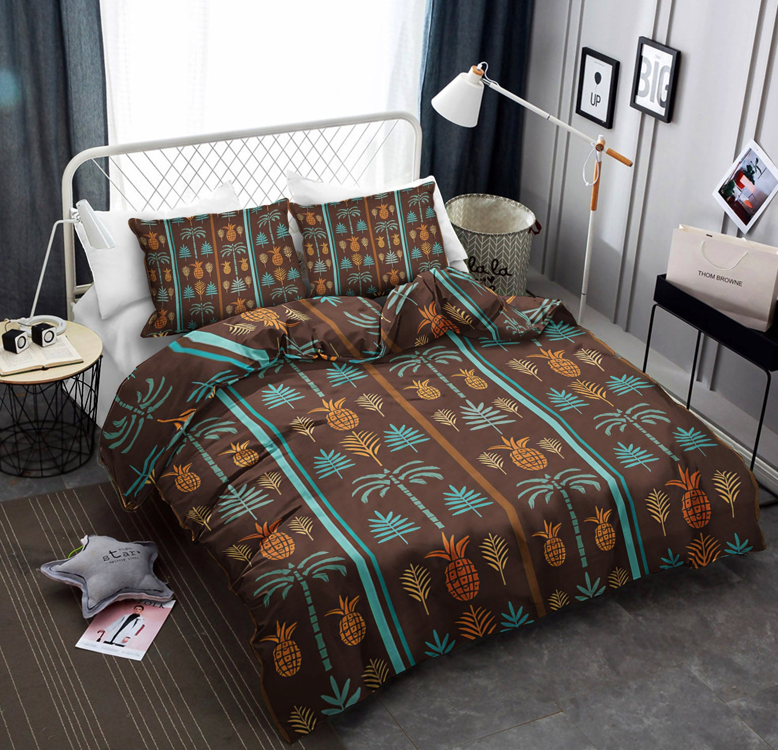 Hawaiian Themed Pattern Print Design CLA19101130B Bedding Sets