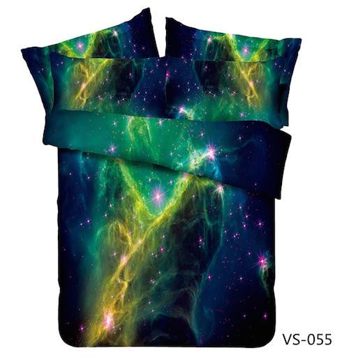 Green Galaxy CL07110495MDB Bedding Sets