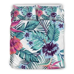 Neon Hibiscus Tropical CL16100455MDB Bedding Sets